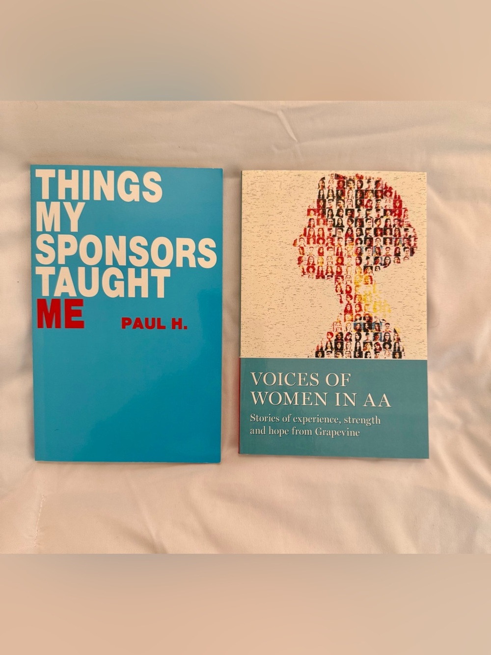 Voices of Women in AA & Things My Sponsors Taught Me - Blue Covers